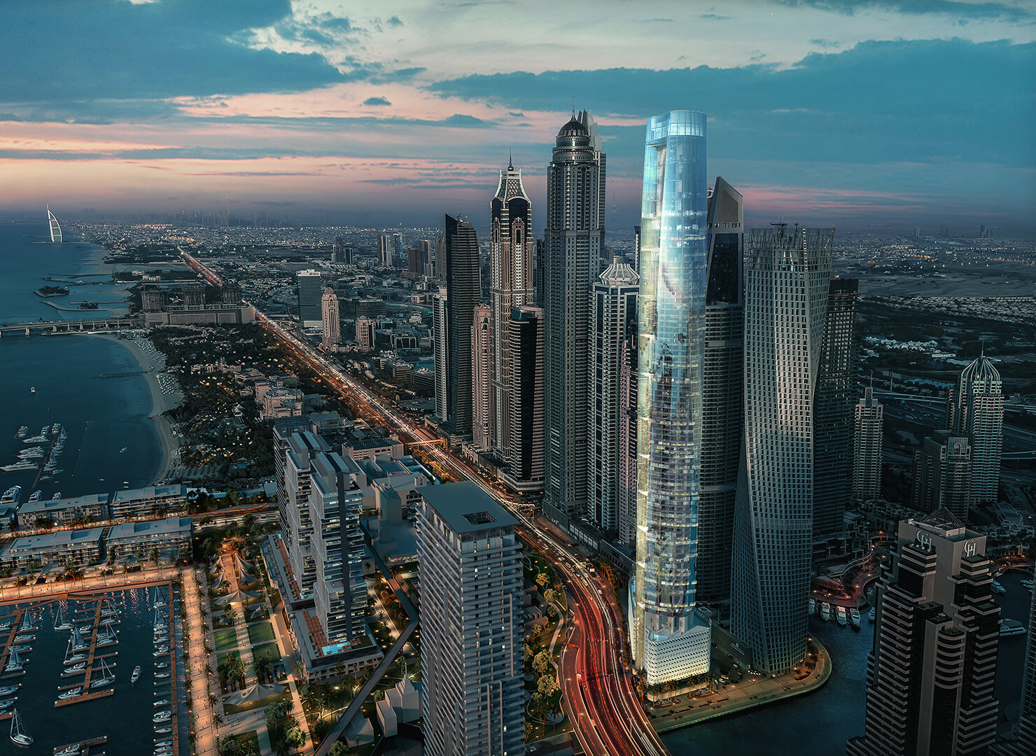 Ciel Hotel - Limitless Valley - Real Estate - Dubai